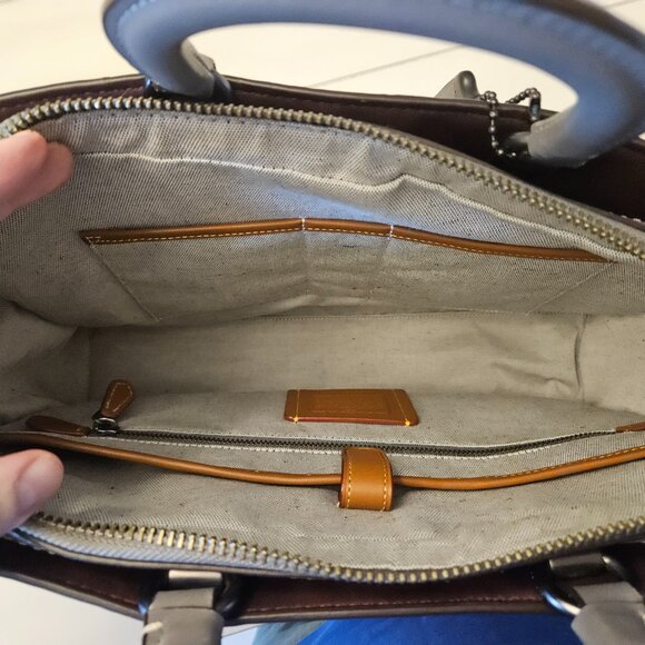 Coach Grey Rogue Briefcase - Picture 13 of 16
